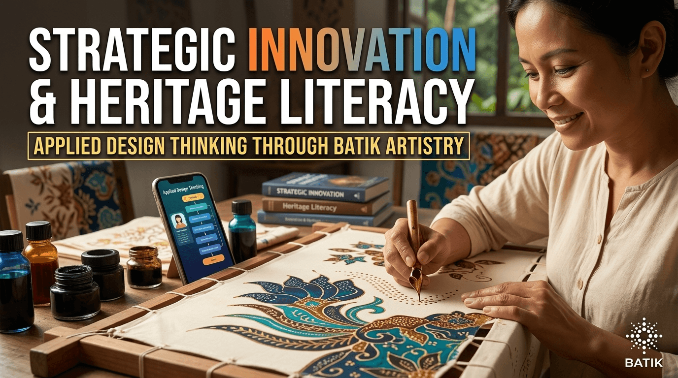 Strategic Innovation & Heritage Literacy: Applied Design Thinking through Batik Artistry cover